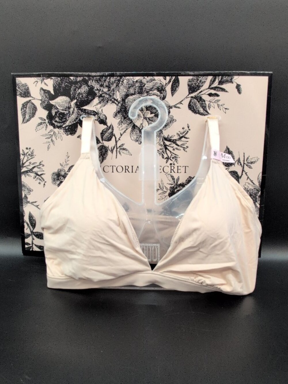 Victoria's Secret Dream Angels Smooth Triangle Bralette Bra M-DD Marzipan NWT